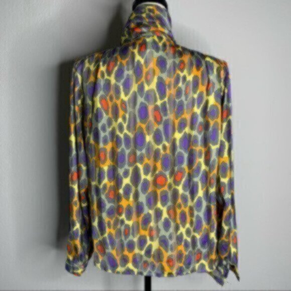 Nicola Vintage Abstract Button-Down Shirt - Picture 4 of 9